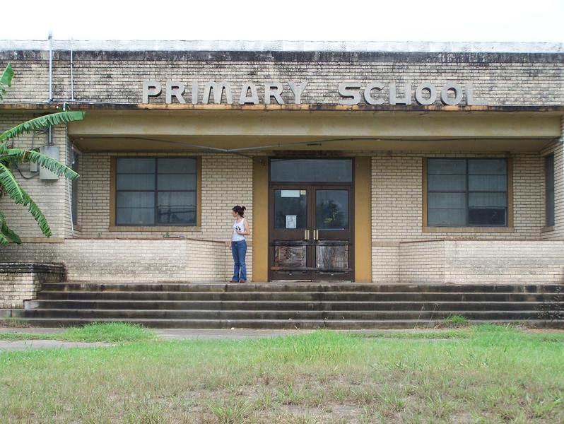 Abandoned Elementary School Premont Texas